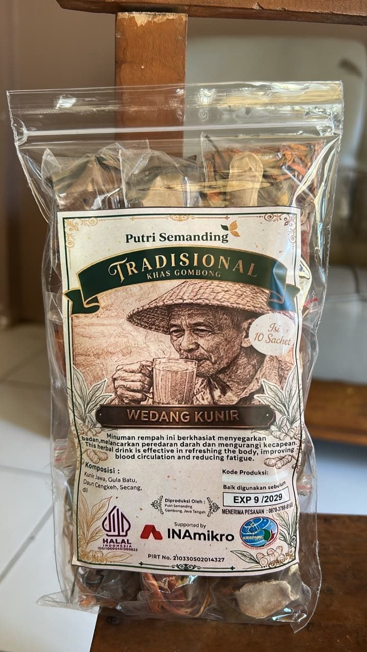 Wedang Kunir Putri Sumanding