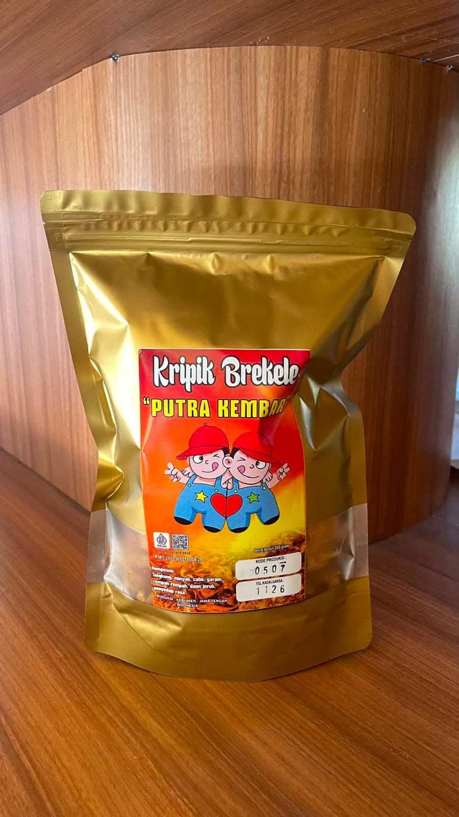 Kripik Brekele Putra Kembar