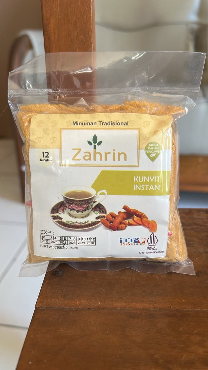 Zahrin Kunyit Instan