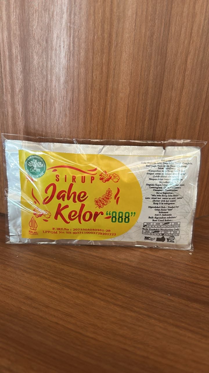 Sirup Jahe Kelor 888