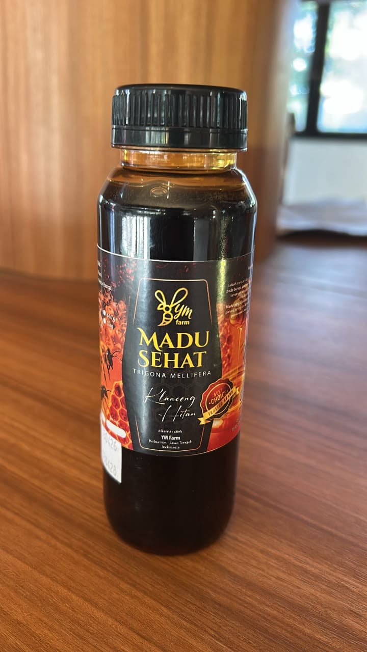 Madu Sehat Trigona Mellifera YM Farm Varian Klanceng Hitam