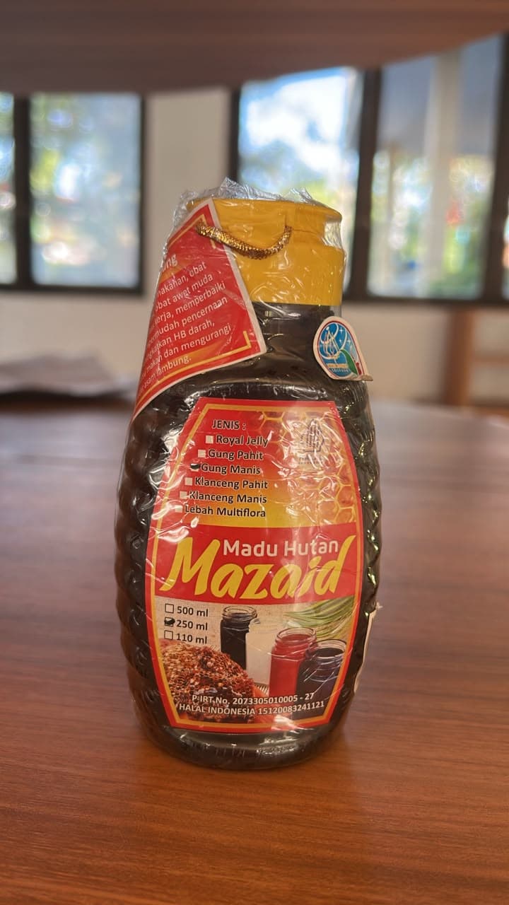 Madu Hutan Mazaid Gung Manis 250 ml