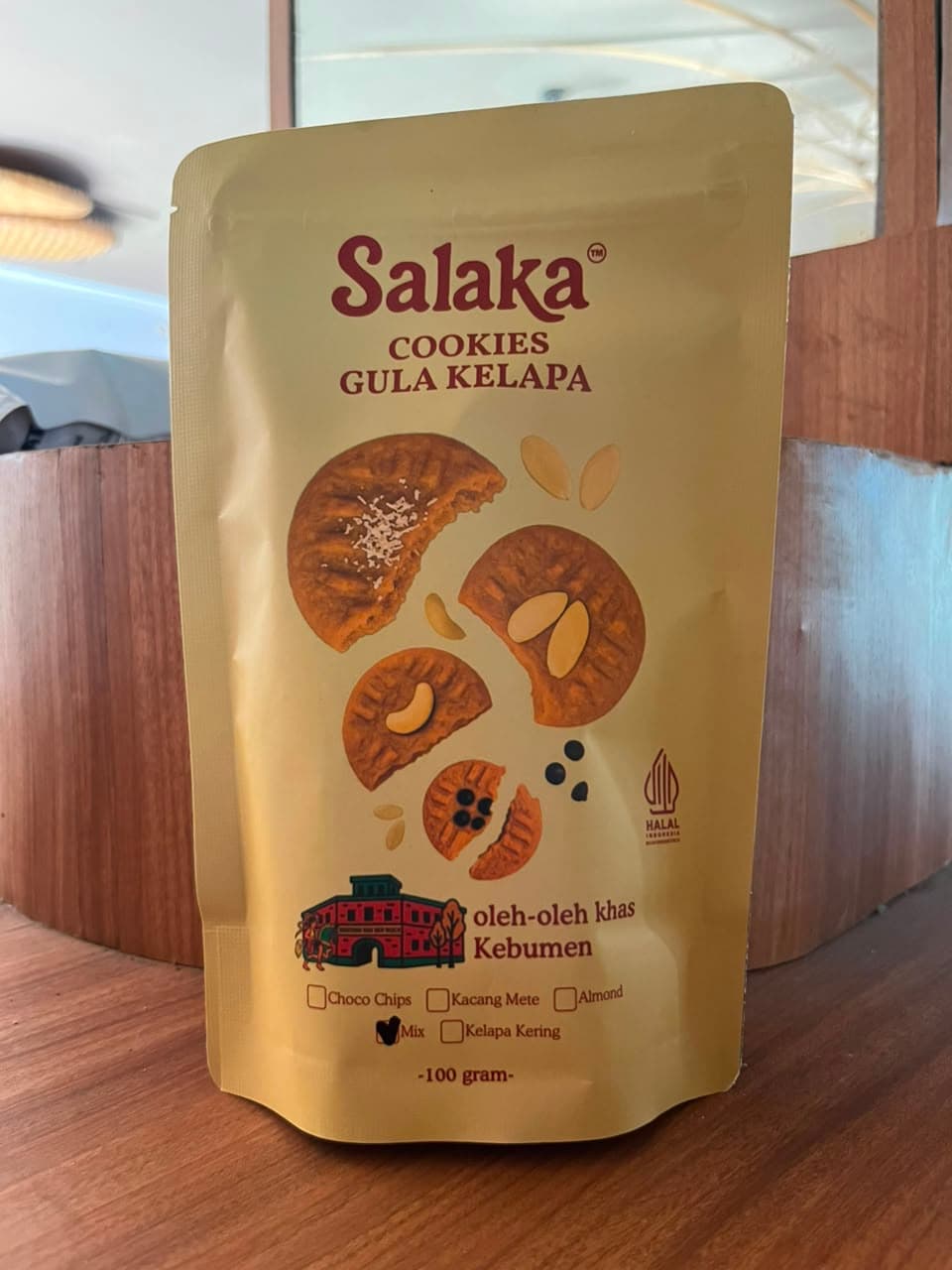 Salaka Cookies Gula Kelapa - Tepung Terigu