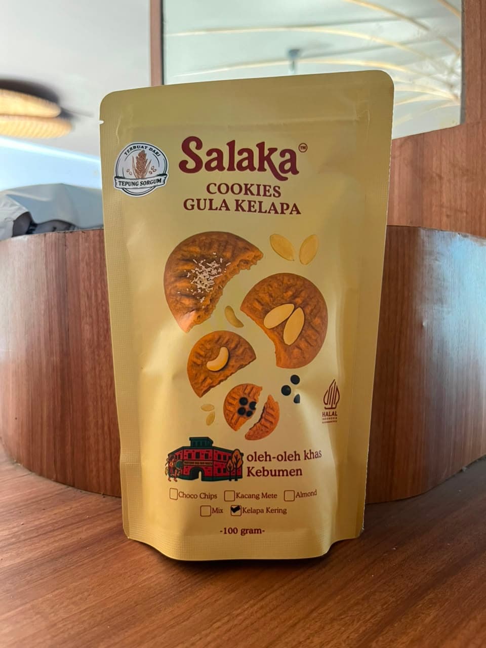Salaka Cookies Gula Kelapa - Tepung Sorgum