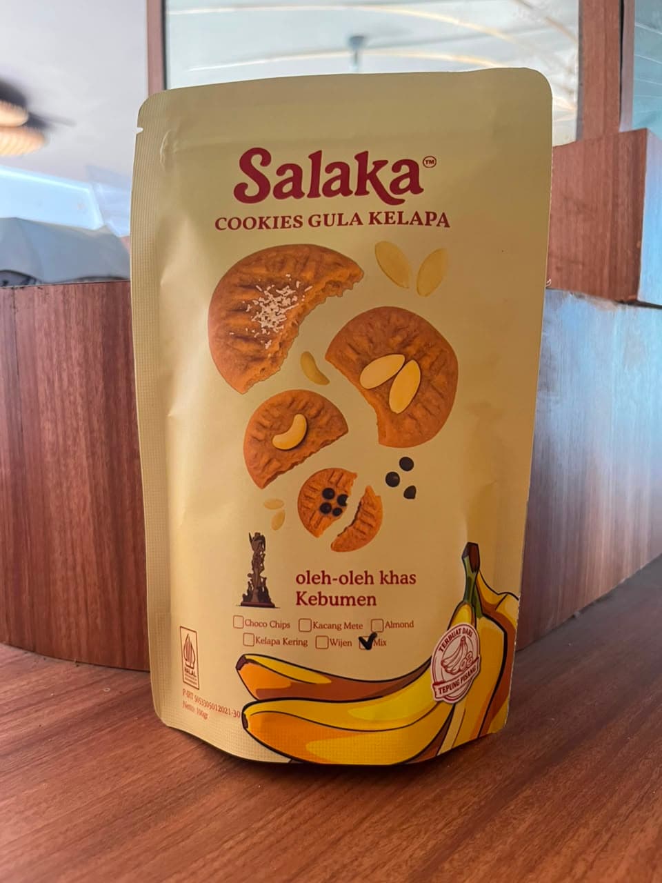 Salaka Cookies Gula Kelapa - Tepung Pisang