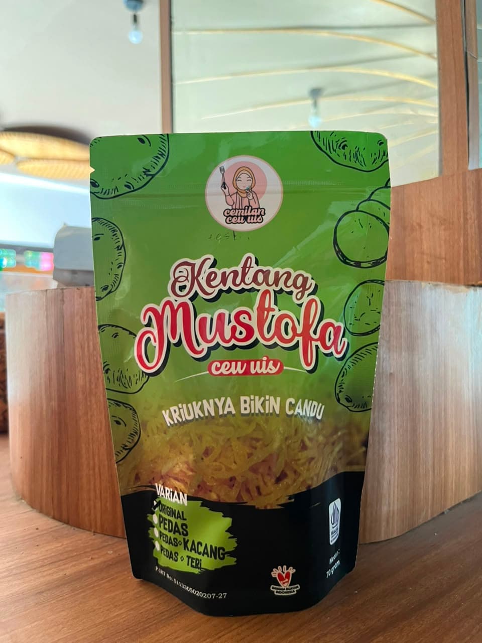 Cemilan Ceu Uis Kentang Mustofa Original