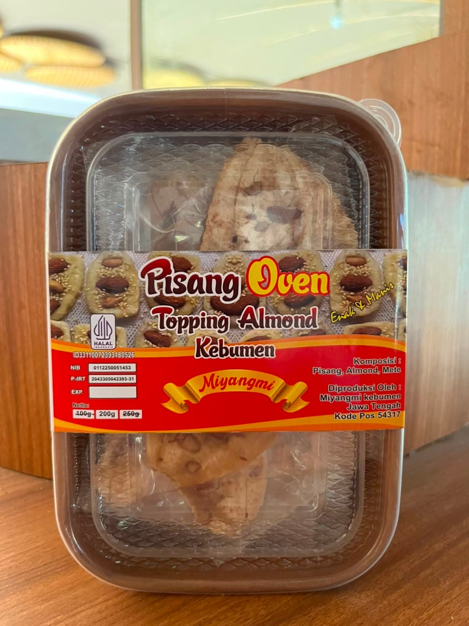 Miyangmi Pisang Oven Topping Almond
