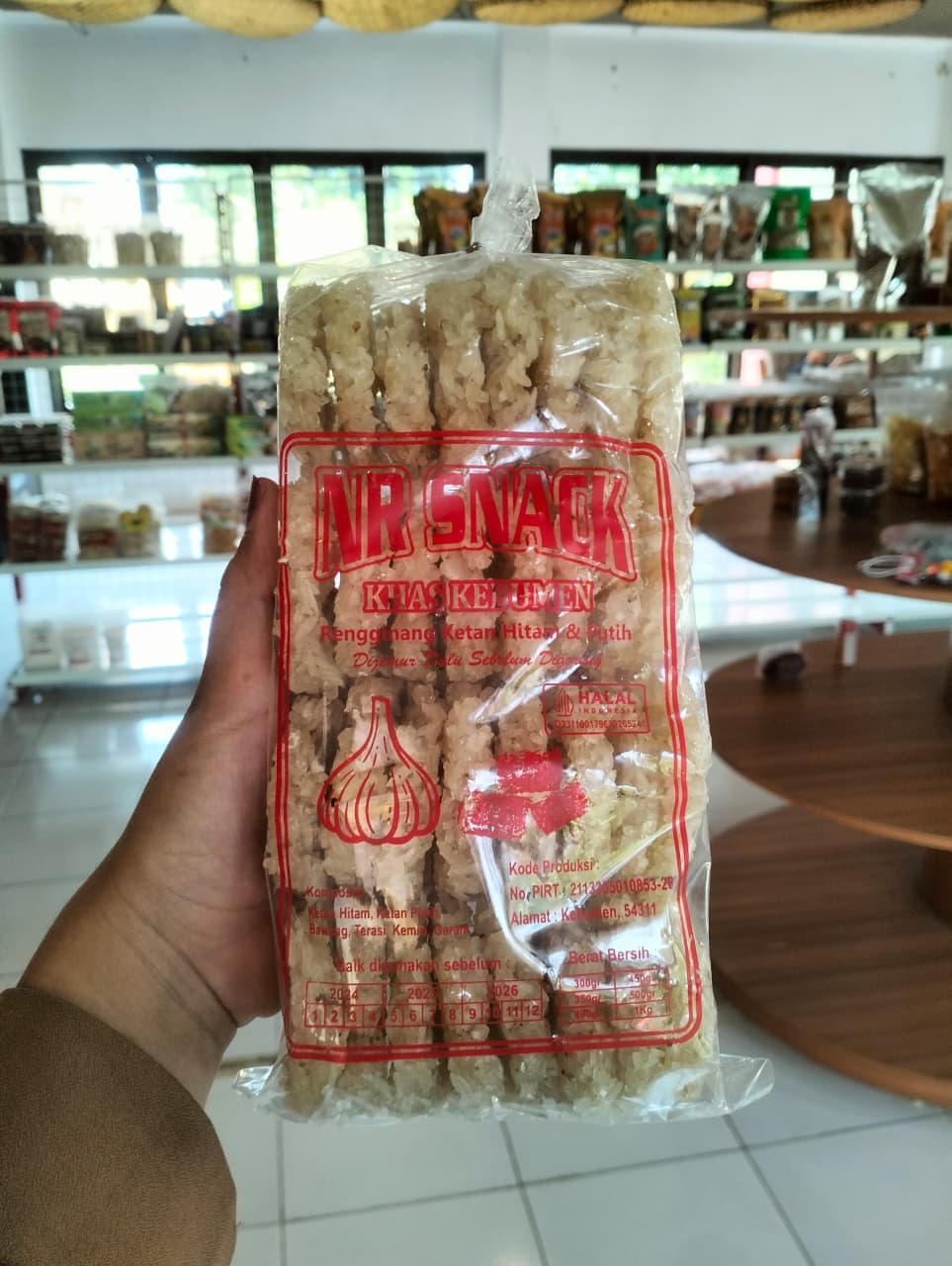 NR Snack Rengginang Ketan Mentah